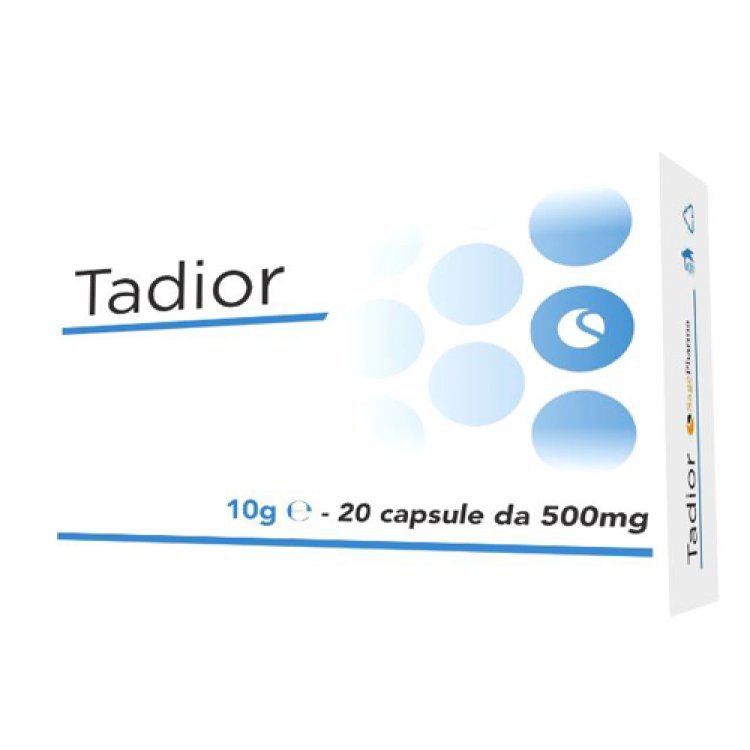 Sage Pharma Tadior Integratore Alimentare per Benessere Generale, 20 Capsule