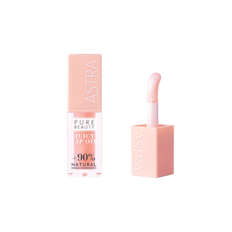 Astra Pure Beauty Juicy Lip Oil 01 Peach - Olio Labbra Idratante