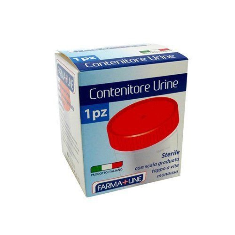 Farmaline Contenitore Sterile Urine 120ml con Tappo a Vite
