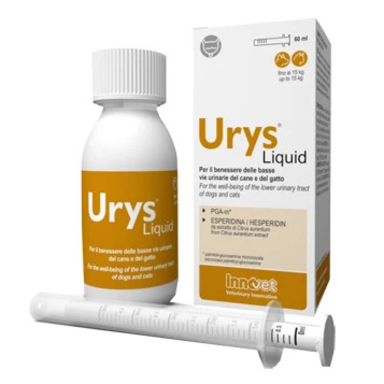 Innovet Urys Liquid Integratore Vie Urinarie Cane Gatto 60ml