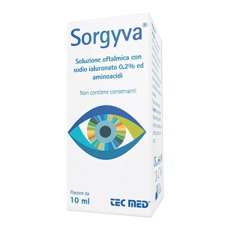 Tec med Sorgyva Soluzione Oftalmica Acido Ialuronico 0.2% Aminoacidi 10ml