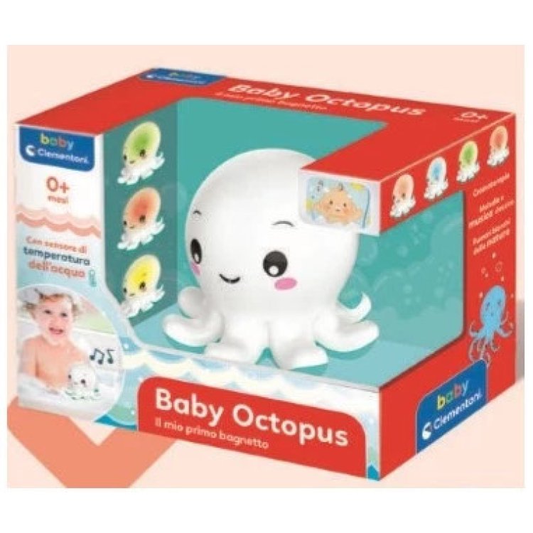 Clementoni Baby Octo Il Mio Primo Bagnetto: Giocattolo Interattivo per Bagnetto Clementoni Baby Octo Il Mio Primo Bagnetto: Giocattolo Interattivo per Bagnetto