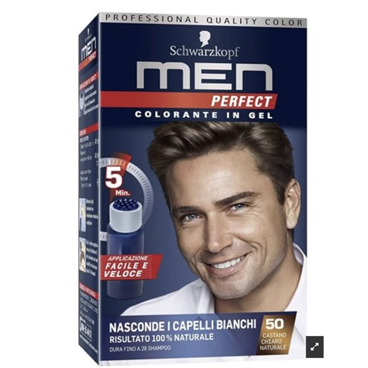 Testanera Men Perfect Colorante Gel Castano Chiaro Naturale