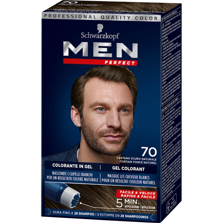 Testanera Men Perfect Colorante in Gel Castano Scuro Naturale Uomo