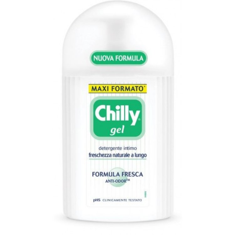 Chilly Detergente Intimo Gel con Mentolo Naturale per Freschezza 300ml