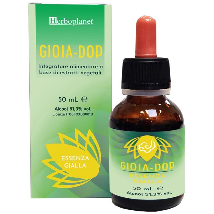 Herboplanet Gioia DOP Integratore Alimentare Benessere Fisico Gocce 50ml Herboplanet Gioia DOP Integratore Alimentare Benessere Fisico Gocce 50ml