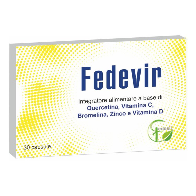 Fedesil Fedevir Integratore Alimentare per Difese Immunitarie 30 Capsule