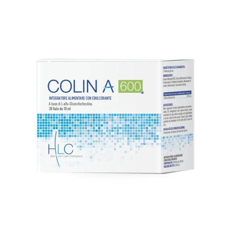 Horizon lab Colin A 600 Integratore Alimentare per Memoria 10 Fiale da 10ml Horizon lab Colin A 600 Integratore Alimentare per Memoria 10 Fiale da 10ml