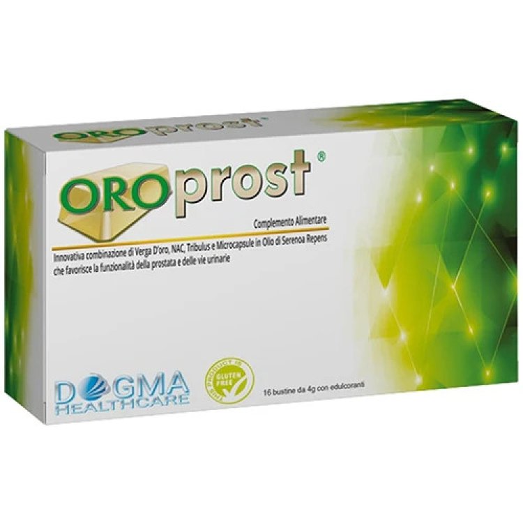 Dogma Healthcare Oroprost Integratore Prostata e Vie Urinarie 16 Bustine