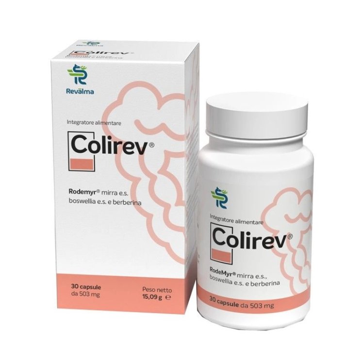 Revalma Colirev Integratore Alimentare per Digestione e Articolazioni 30 Capsule