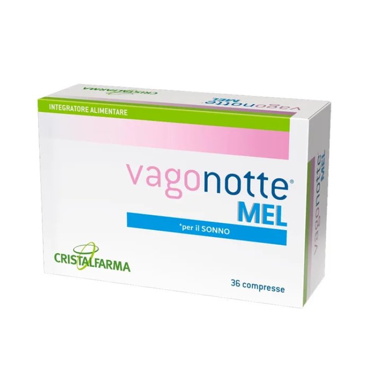 Cristalfarma Vagonotte Mel Integratore Sonno Melatonina 36 Compresse
