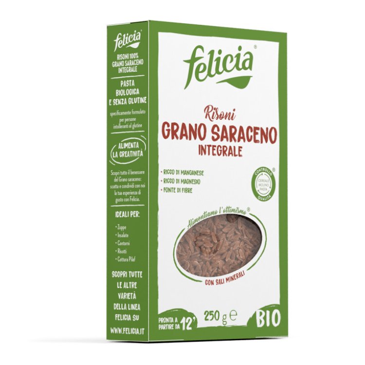Felicia Risoni di Grano Saraceno Integrale Bio Senza Glutine 250g