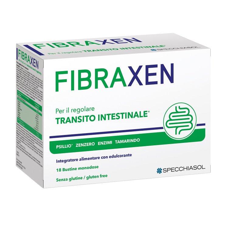 Specchiasol Fibraxen Integratore Alimentare per Regolarit&agrave; Intestinale - 18 Bustine