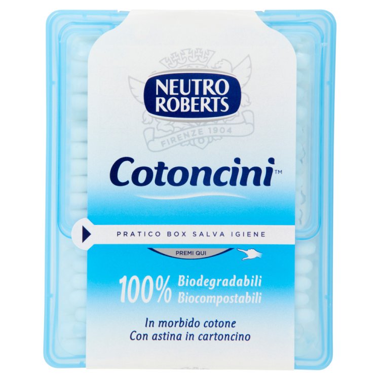 Neutro Roberts Cotoncini 100% Cotone 260 Pezzi