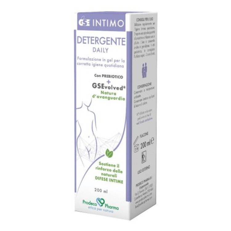 Gse Intimo Detergente Daily con Estratti Vegetali per Pelli Sensibili 200ml