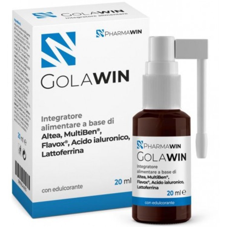 Pharmawin Golawin Spray per il Benessere della Gola 20ml