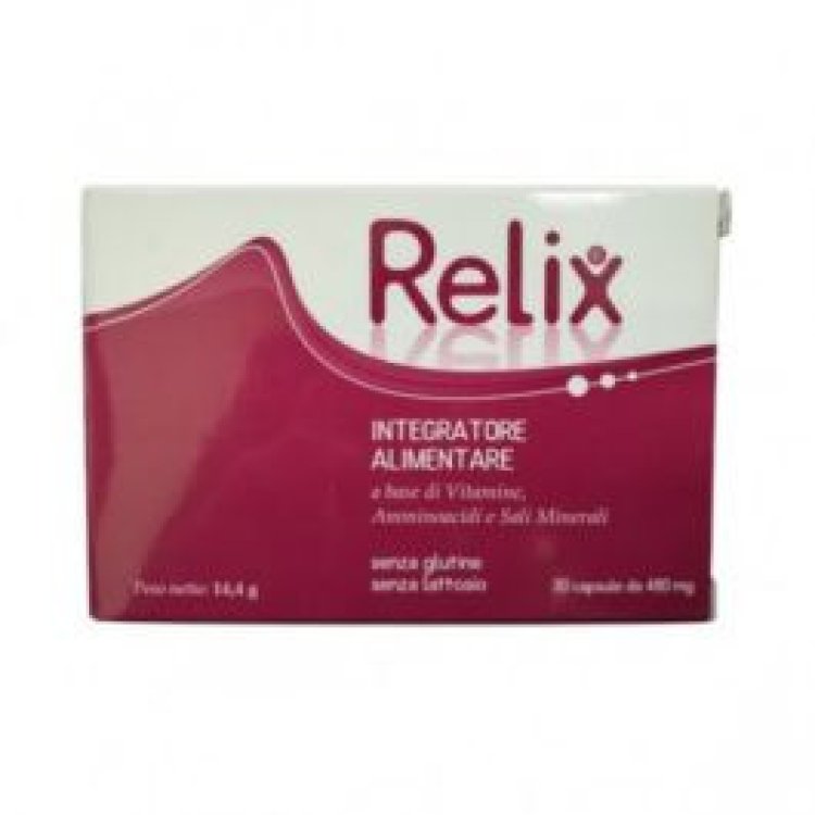 Skin Angel Relix Integratore Alimentare per Capelli e Unghie, 30 Capsule