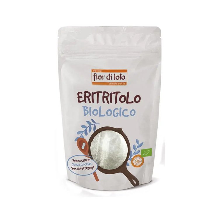 Fior di Loto Eritritolo Dolcificante Naturale Senza Calorie 250g