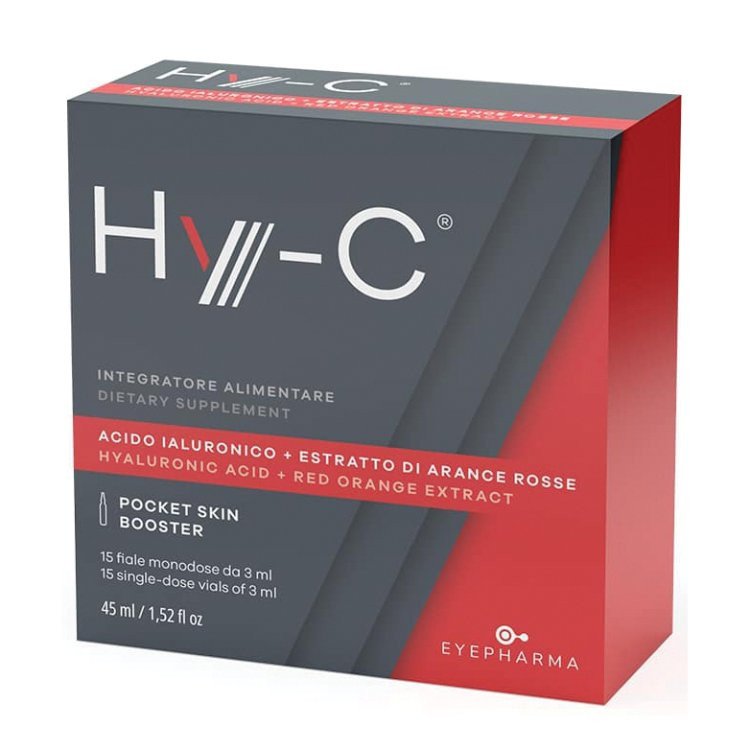 Eye Pharma HY-C Integratore Alimentare Acido Ialuronico 15 Fiale da 3ml