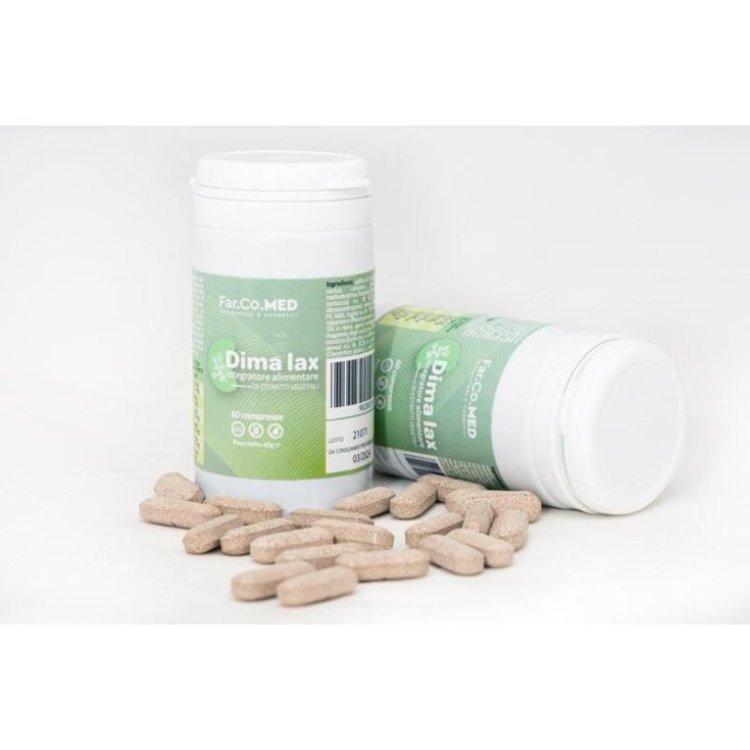 Far.co.med Dimalax Integratore Regolarit&agrave; Intestinale 60 Compresse