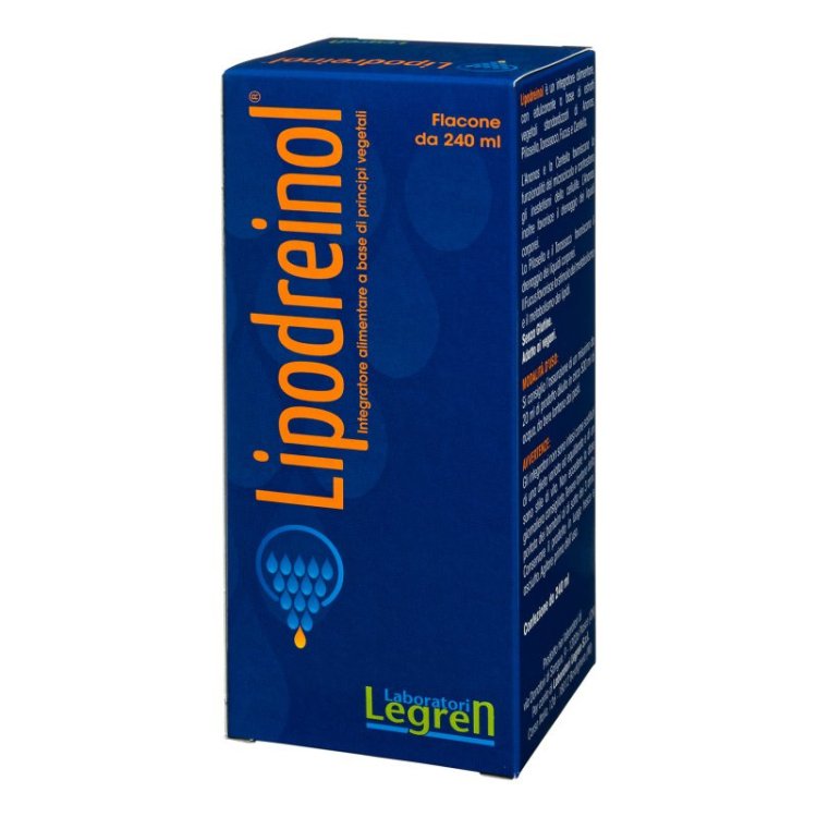 Laboratori Legren Lipodreinol Integratore Drenante per Cellulite 240ml