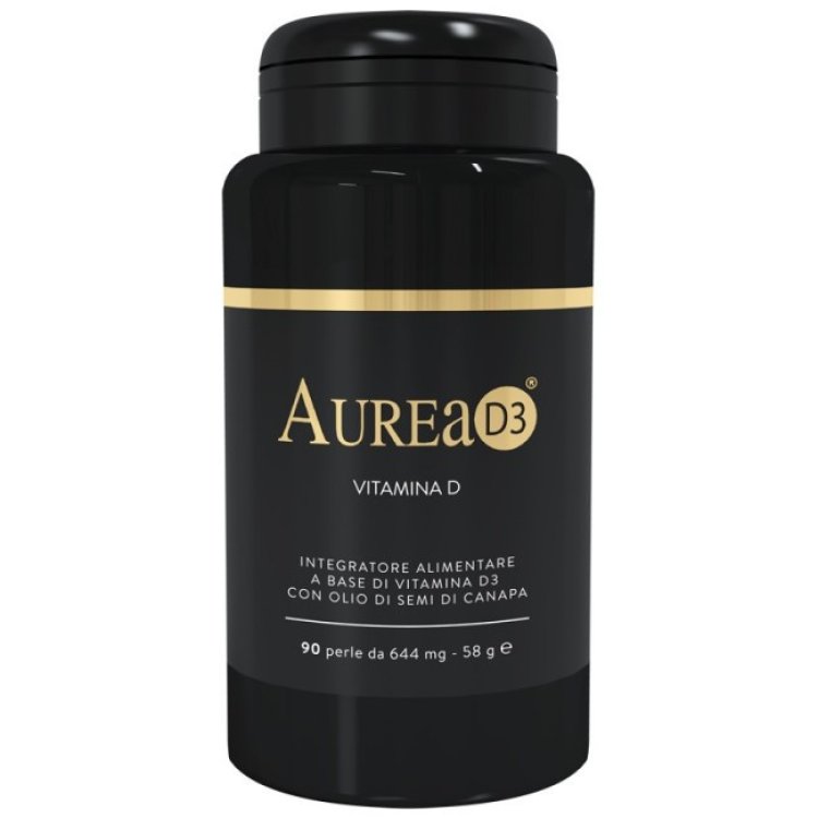 Alpha Pharma Service Aurea D3 Integratore Vitamina D in Perle, 90 Unit&agrave;