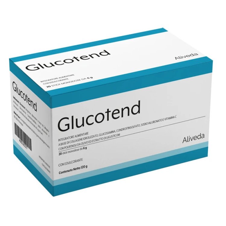 Laboratori Aliveda Glucotend Integratore per Cartilagini e Tendini in 20 Stick