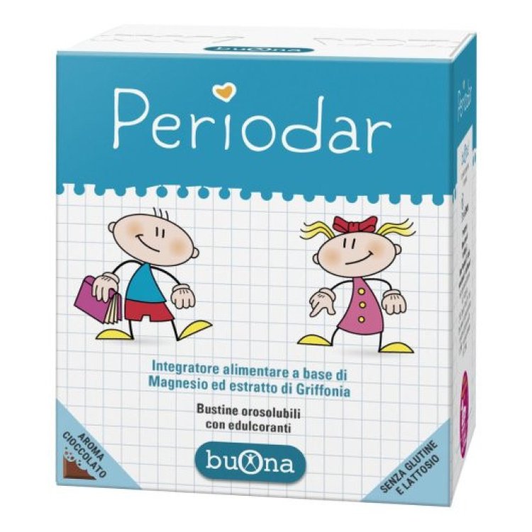 Buona Periodar Integratore Bambini per Stanchezza con Griffonia, 30 Bustine Buona Periodar Integratore Bambini per Stanchezza con Griffonia, 30 Bustine