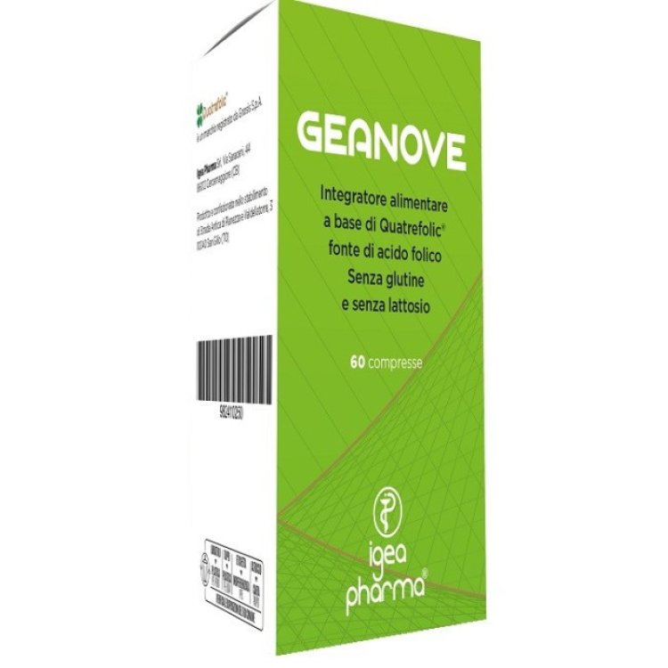 Igea Pharma Geanove Integratore Quatrefolic Sistema Immunitario 60 Compresse