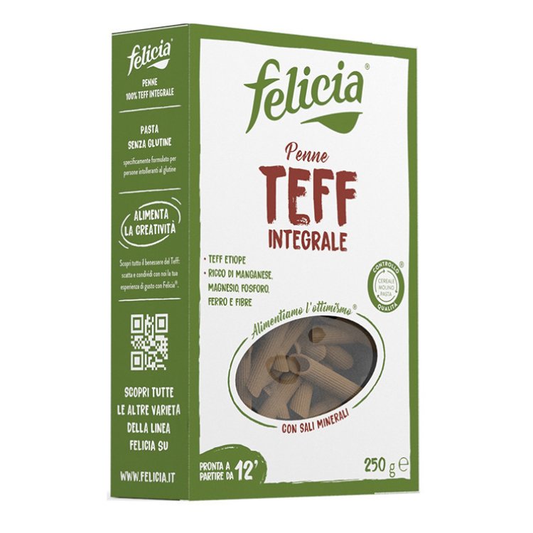 Felicia Penne Teff Integrale Pasta Senza Glutine 250g