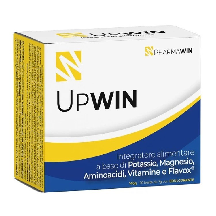 Pharmawin Upwin Integratore Alimentare Energizzante in Bustine, 20 pezzi