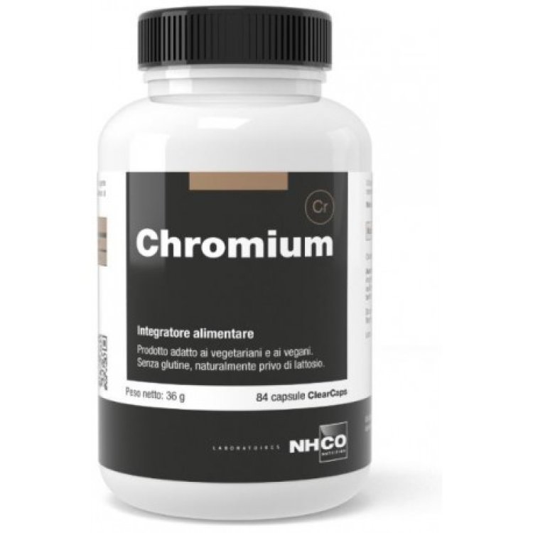 Nhco Chromium Integratore Metabolismo Glucosio Vegetariano 84 Capsule