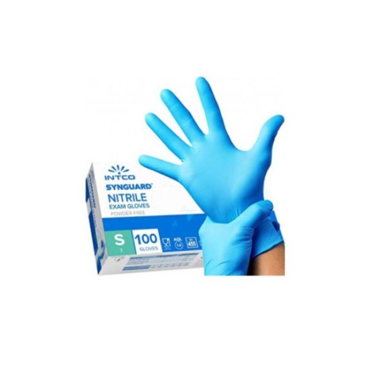 Diacare Synguard Guanti in Nitrile Taglia S Monouso