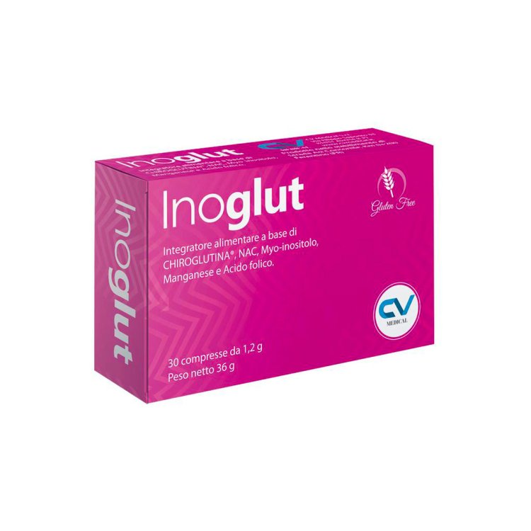 Cv Medical Inoglut Integratore con Chiroglutina NAC Myo Inositolo 30 Compresse