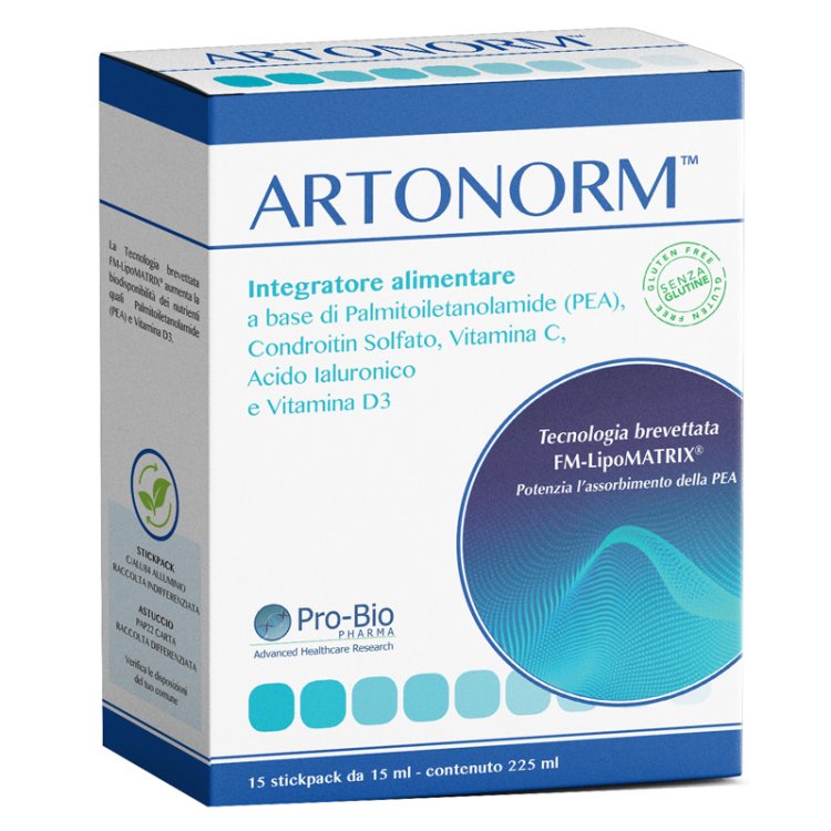Pro-Bio Integra Artonorm Integratore per Ossa e Cartilagini in Stickpack Pro-Bio Integra Artonorm Integratore per Ossa e Cartilagini in Stickpack