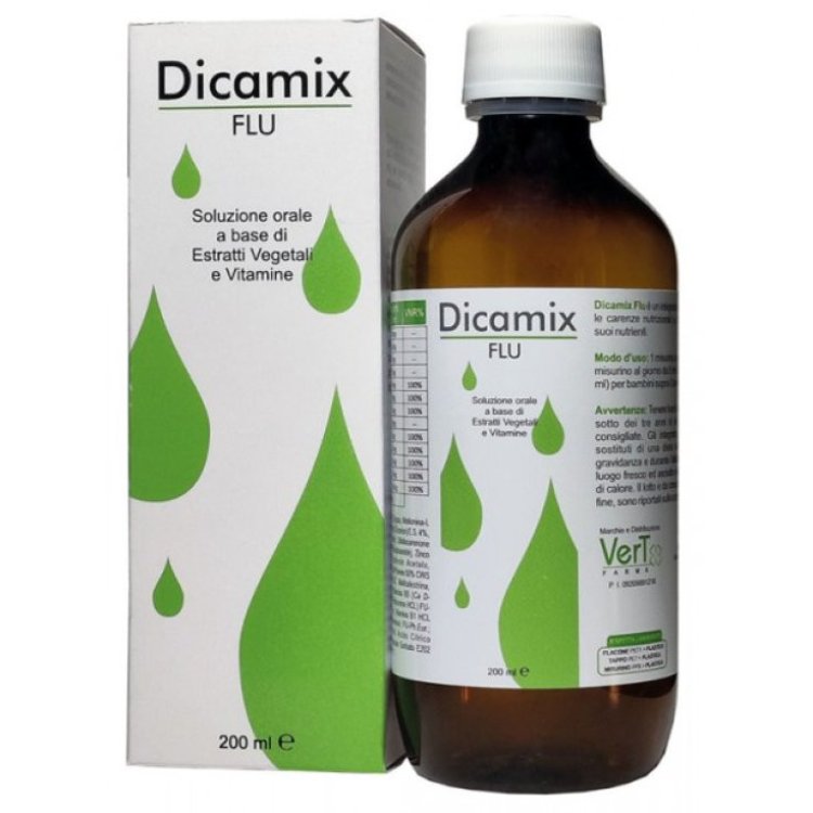 Vert Farma Dicamix Flu Integratore Alimentare per Carenze Nutrizionali 200ml Vert Farma Dicamix Flu Integratore Alimentare per Carenze Nutrizionali 200ml