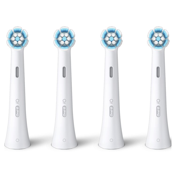 Oral-B iO Gentle Care Testine di Ricambio per Spazzolino Elettrico 4 Pezzi