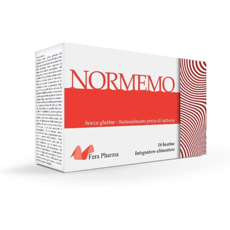 Fera Pharma Normemo Integratore per Microcircolo e Drenaggio 16 Bustine