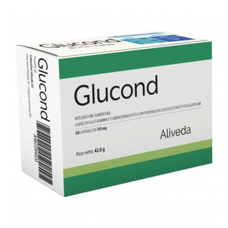 Laboratori Aliveda Glucond Integratore per Articolazioni 60 Capsule