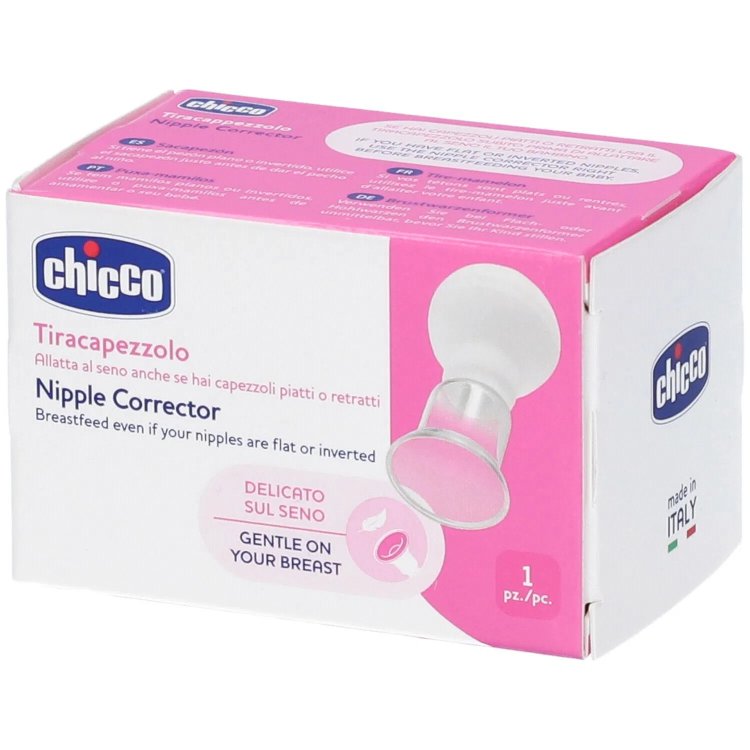 Chicco Tiracapezzolo Accessorio per Allattamento per Capezzoli Piatti 1 Pezzo
