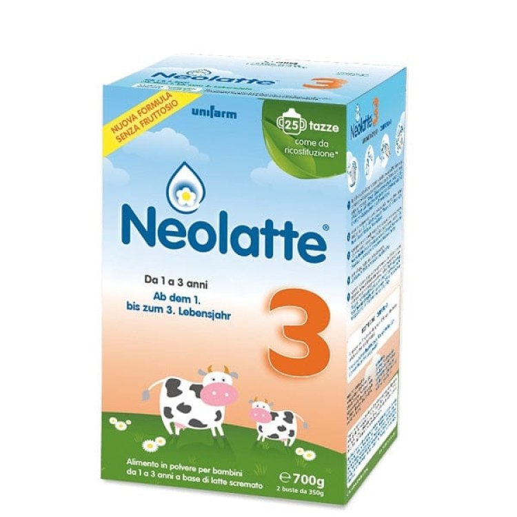 Neolatte 3 Alimento in Polvere per Bambini 1-3 Anni, 2x350g