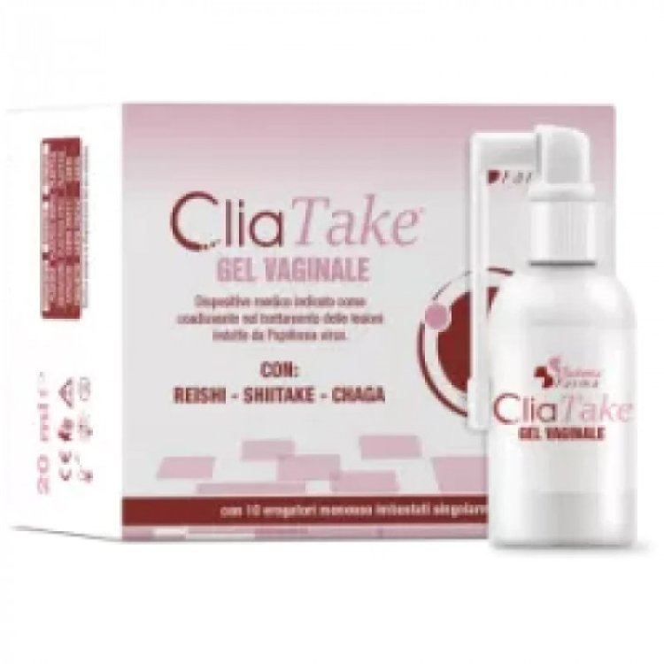 Budetta Farma Cliatake Gel Vaginale per Lesioni Papilloma Virus 20ml Budetta Farma Cliatake Gel Vaginale per Lesioni Papilloma Virus 20ml