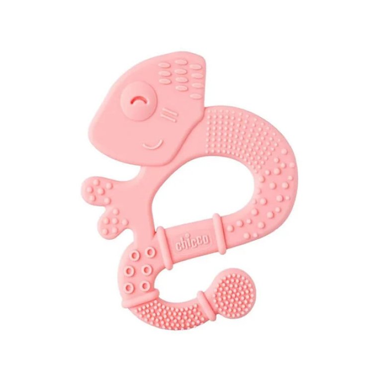 Chicco Iguana Massaggiagengive Rosa in Silicone 2M+