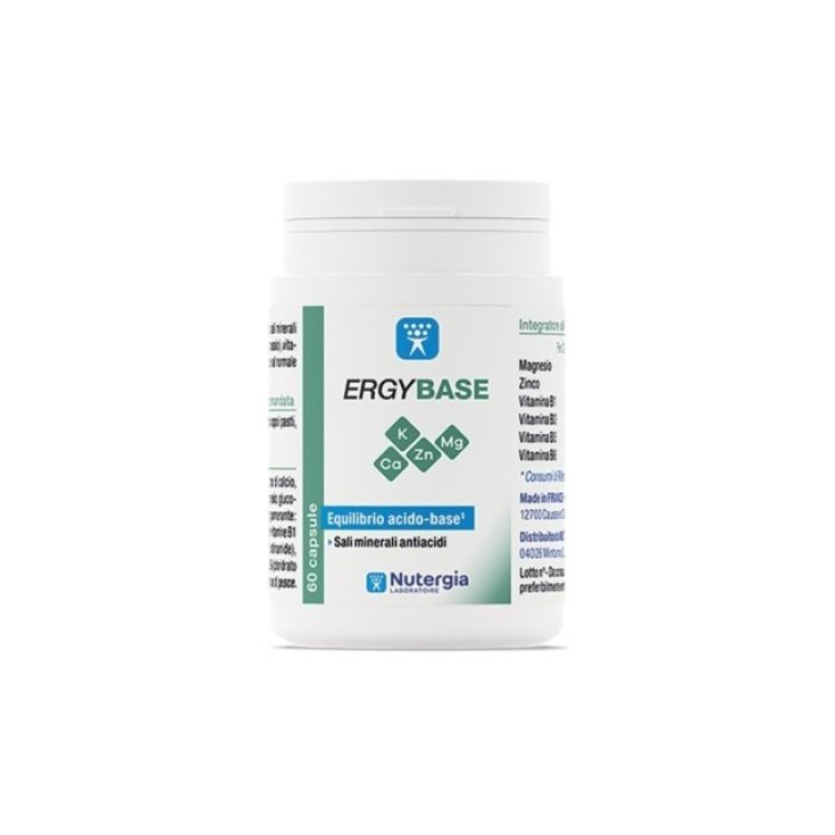 Laboratori Nutergia Ergybase Integratore Equilibrio Acido-Base 60 Capsule Laboratori Nutergia Ergybase Integratore Equilibrio Acido-Base 60 Capsule