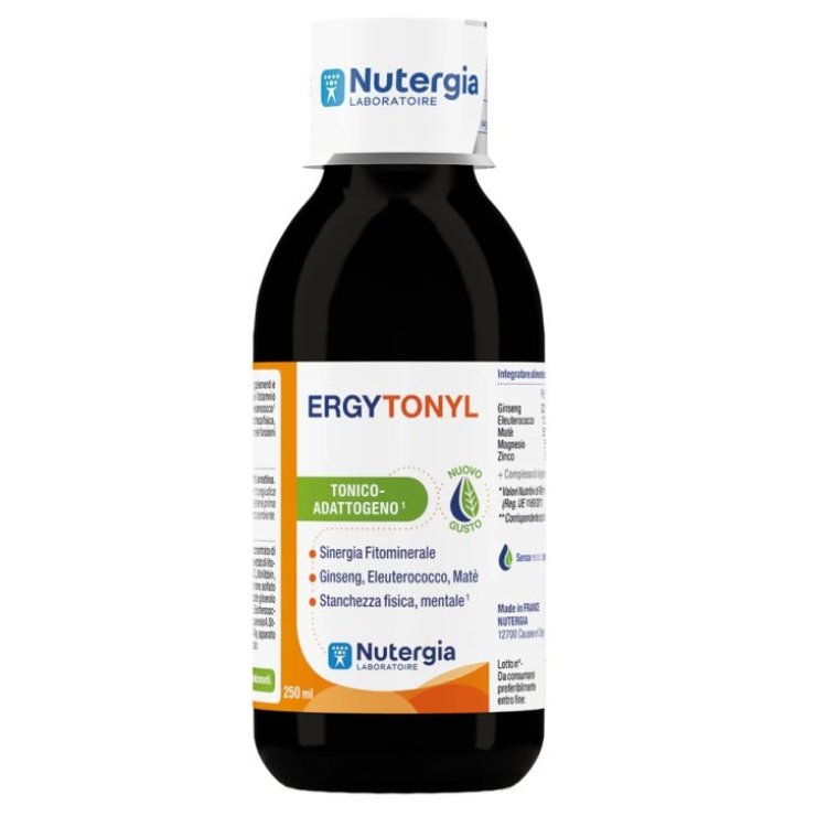 Laboratori Nutergia Ergytonil Integratore Tonico Adattogeno per Stanchezza 250 ml
