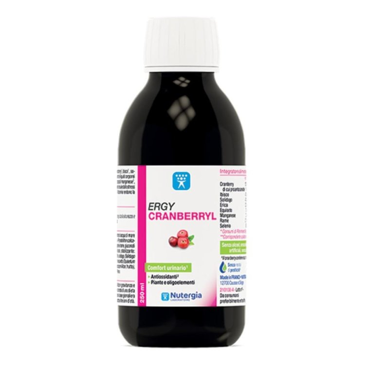Laboratori nutergia ErgyCranberryl Integratore Cranberry Vie Urinarie 250ml