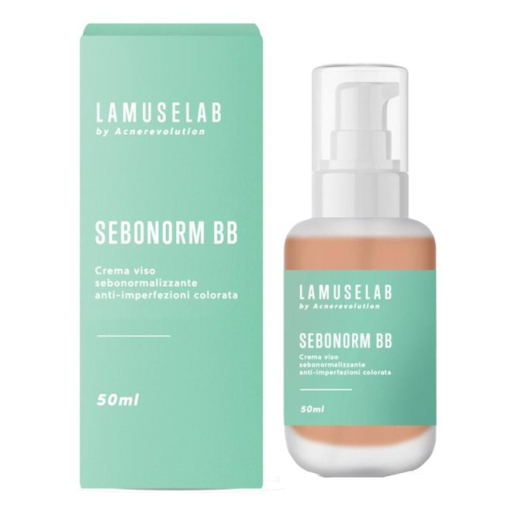 Lamuselab Sebonorm BB Crema Viso Seboregolatrice Colorata Anti Imperfezioni 50ml