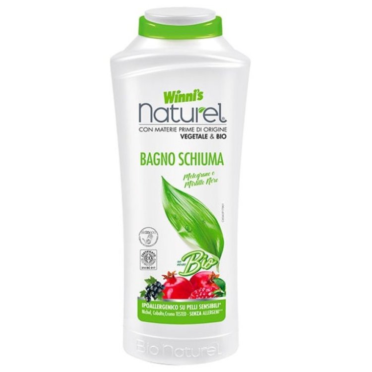 Winni's Naturel Bagno Schiuma Melograno e Mirtillo Nero per Pelli Sensibili 500ml