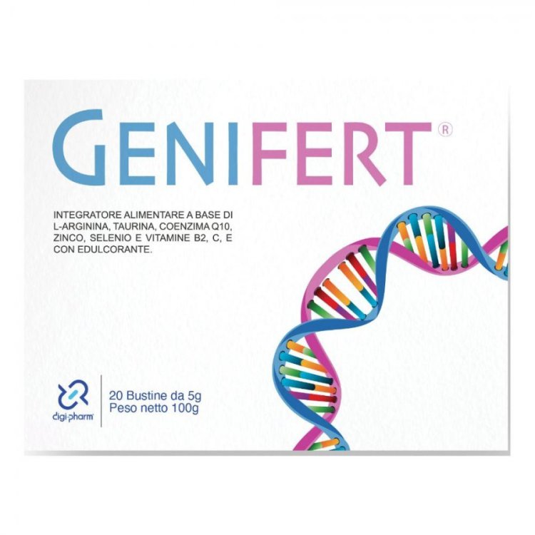 Digi-Pharm Genifert Integratore per Fertilit&agrave; e Riproduzione 20 Bustine
