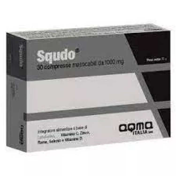 Merqurio Pharma Squdo Integratore per Sistema Immunitario 30 Compresse Masticabili